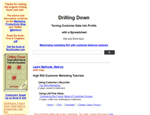 Tablet Screenshot of drilling-down.com